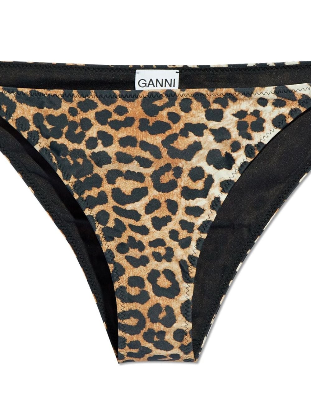 leopard-print bikini bottoms - 2