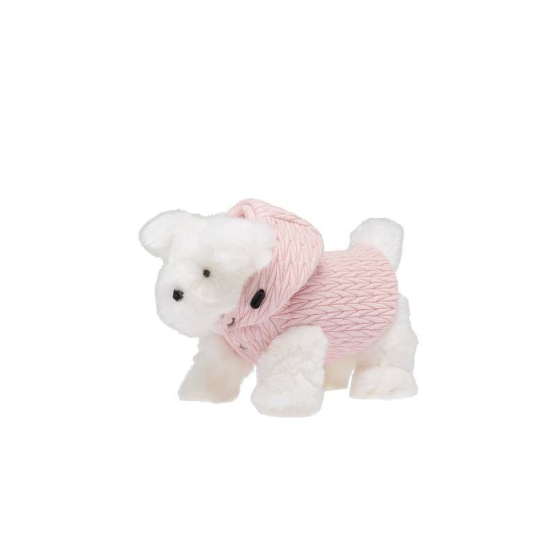 Matelassé fabric dog harness 1