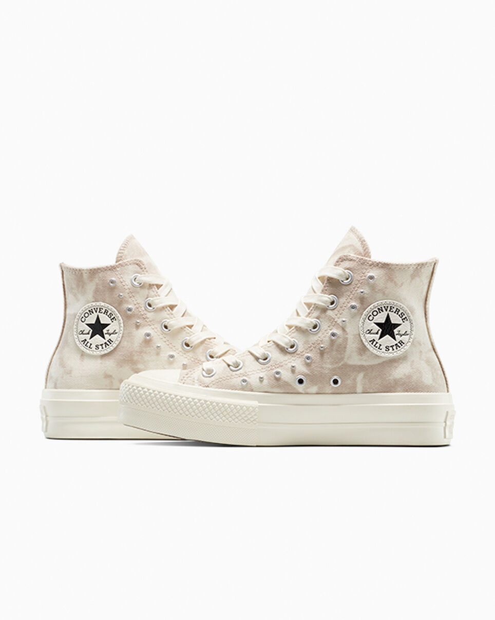 Chuck Taylor All Star Lift Platform Washed Denim - 6