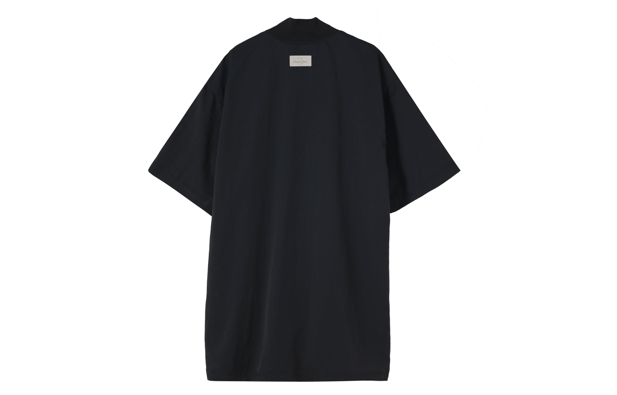 Nike x Fear of God x NBA Crossover Solid Color Loose Short Sleeve Shirt Black CU4686-010 - 3