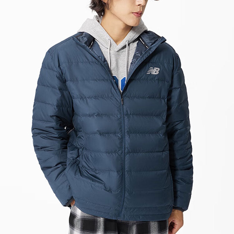 New Balance Sport Windbreaker Jacket 'Blue' MJ23259-NGO - 3