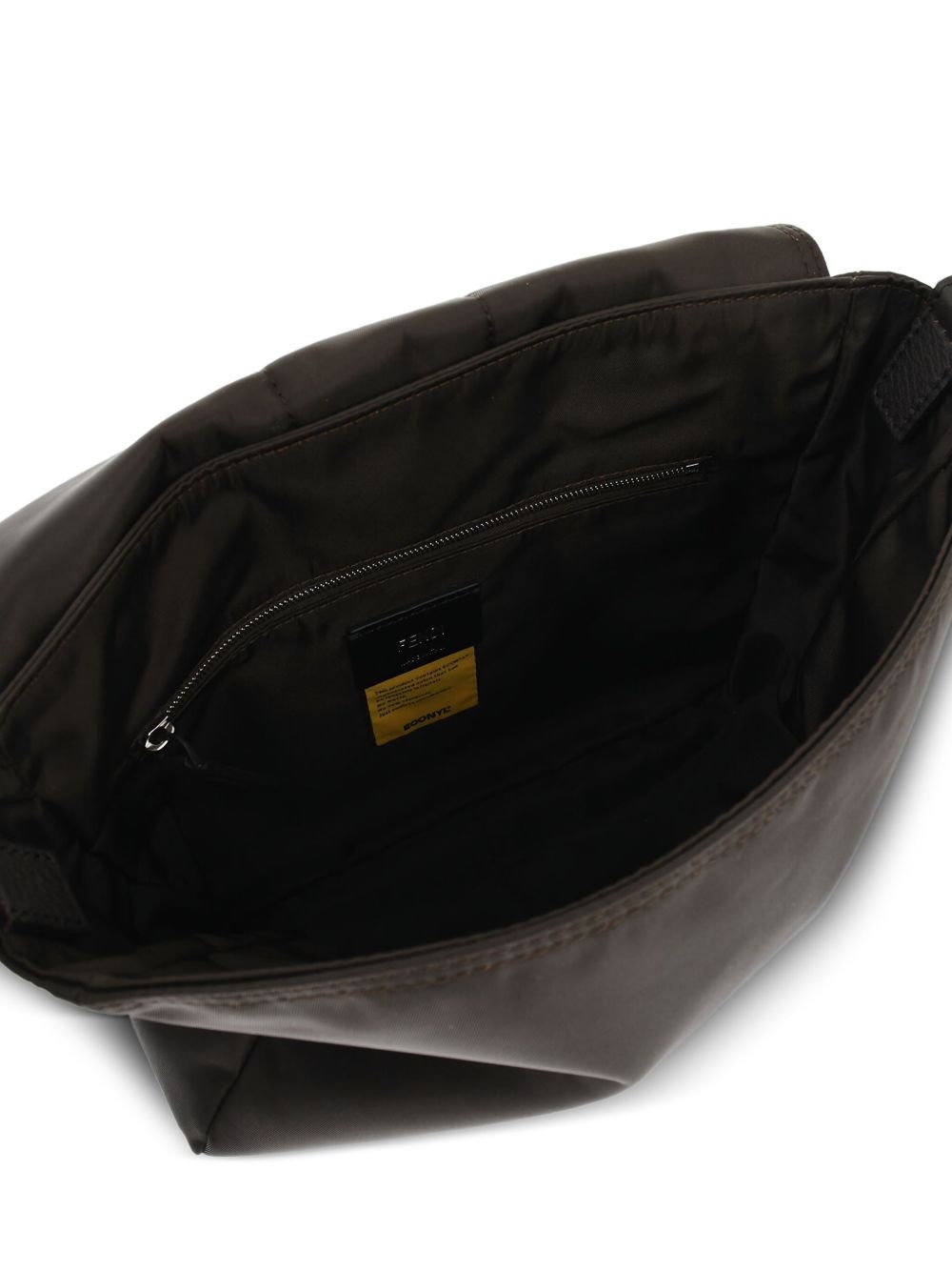 panelled messenger bag - 4