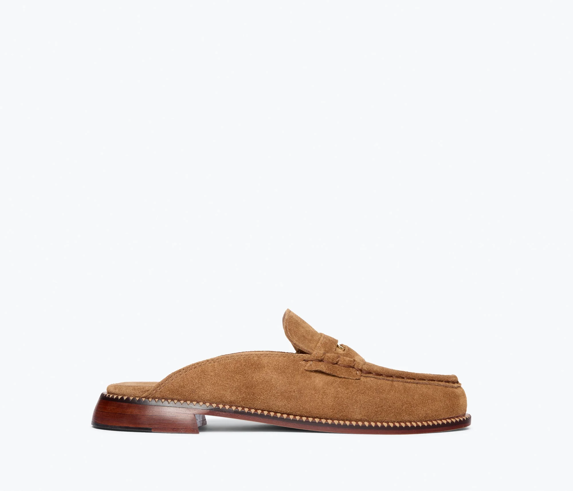 TEMI SUEDE LOAFER MULE - 1