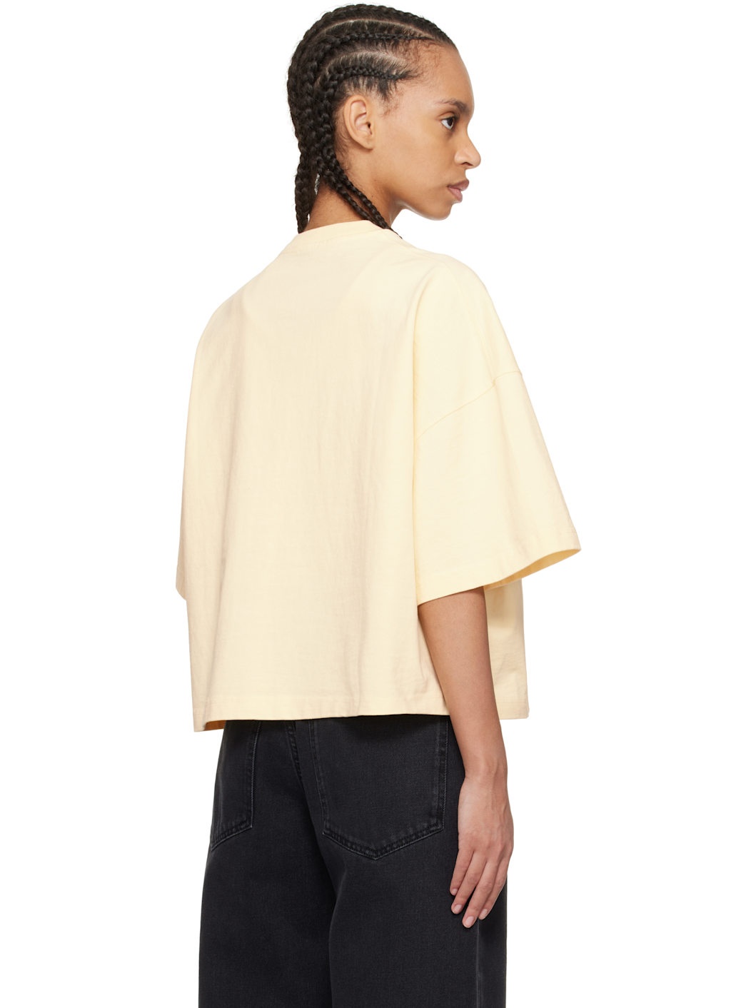 Beige 'The Corto' T-shirt - 3