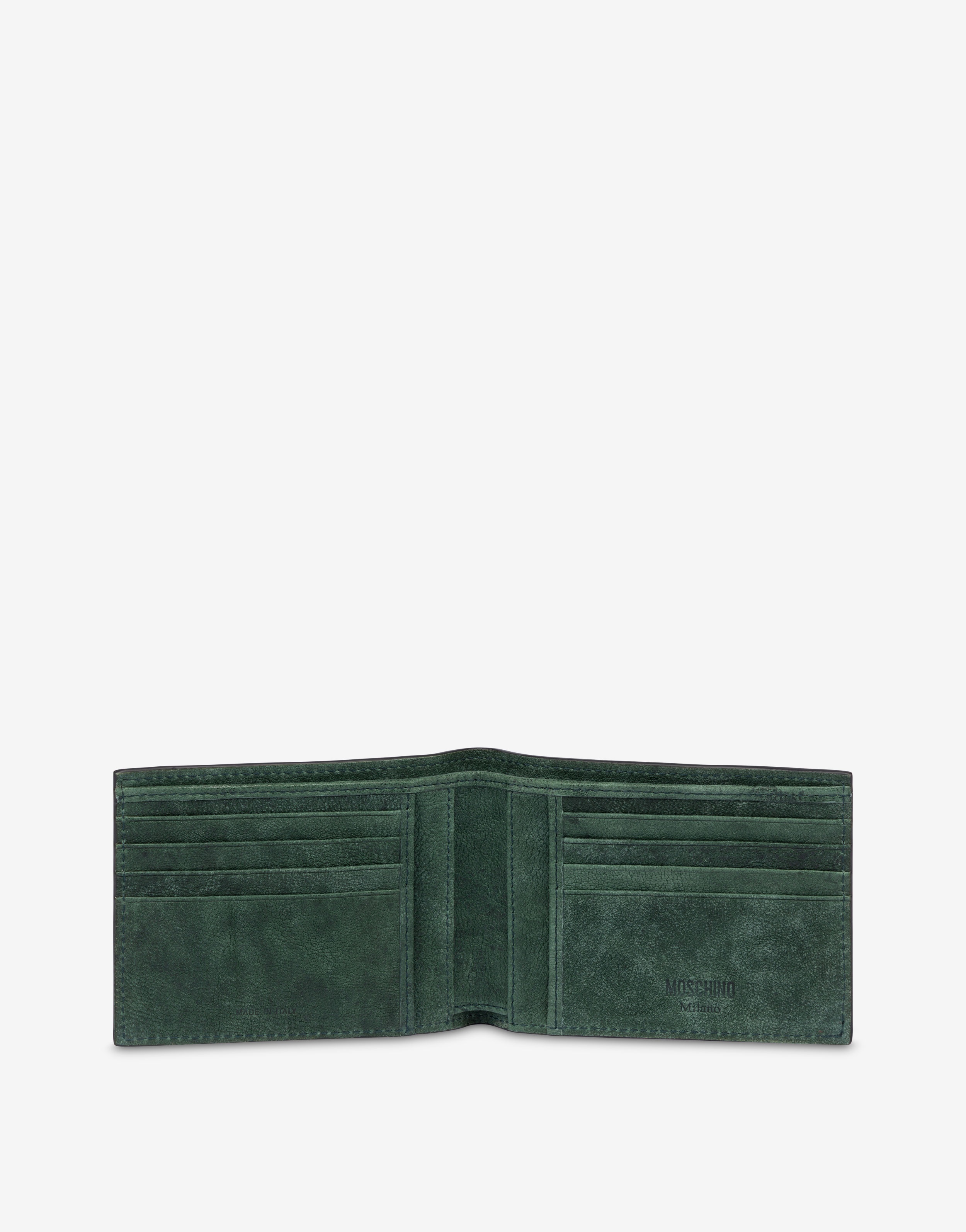 WASHED NAPPA LEATHER FLAT WALLET - 3