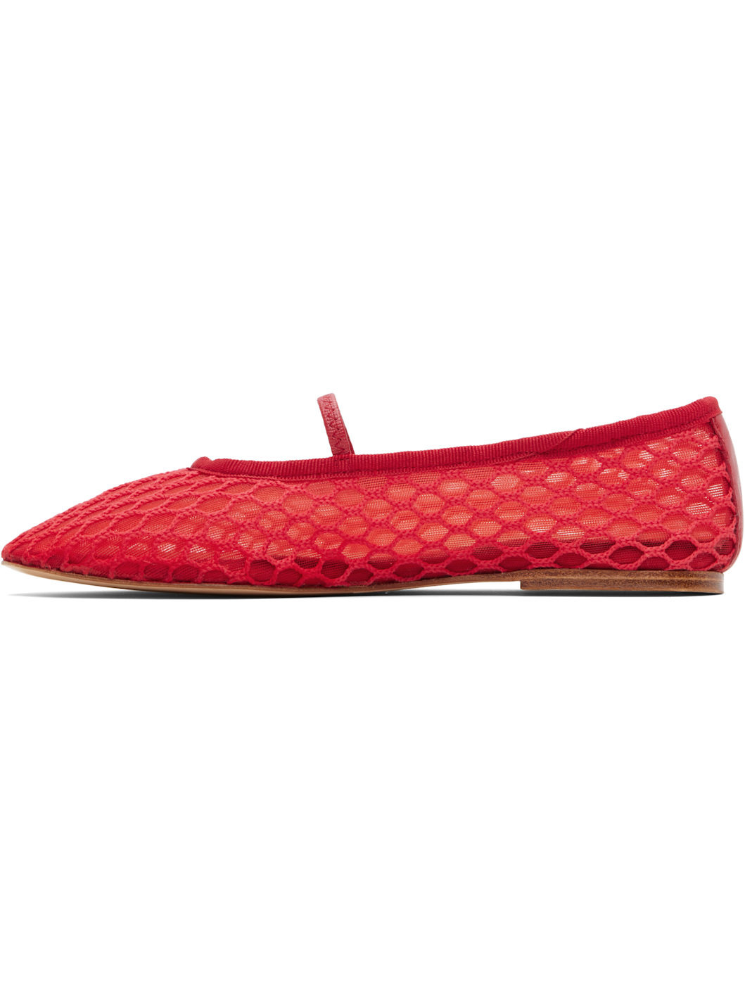 Red Swan Ballerina Flats - 3