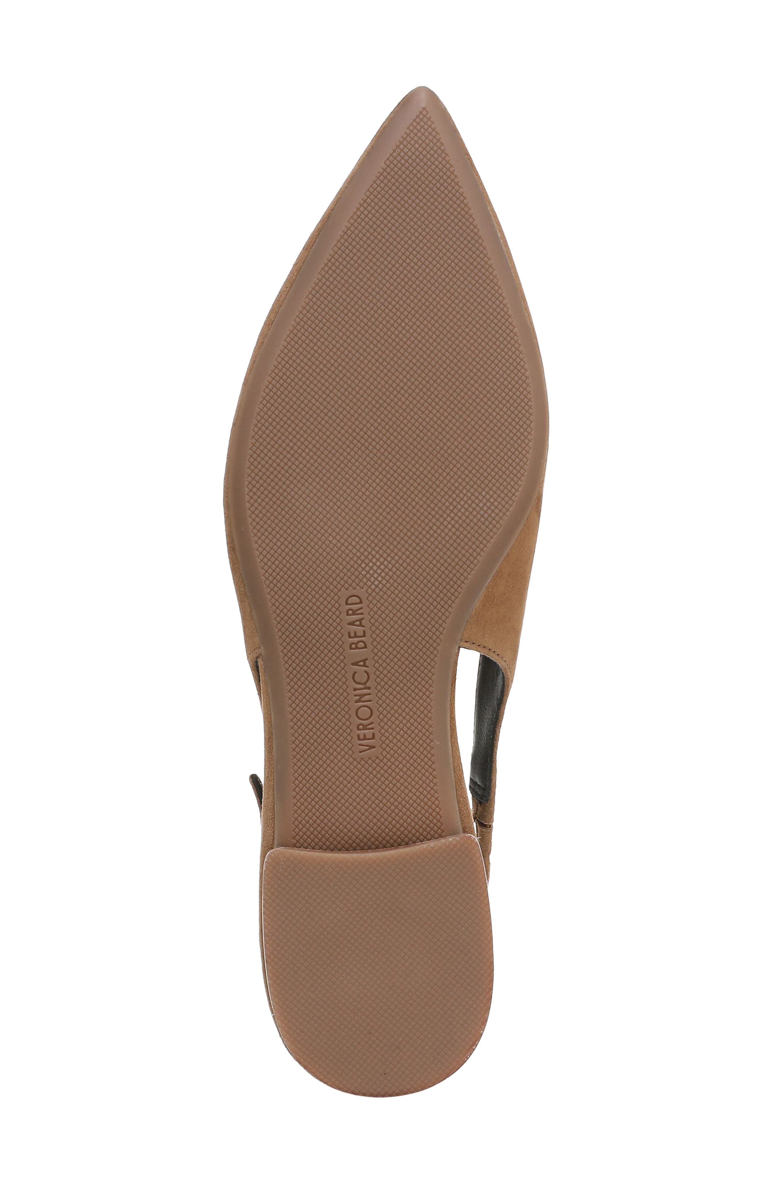 Veronica Beard Shina Slingback Pointed Toe Flat in Hazelwood at Nordstrom - 6