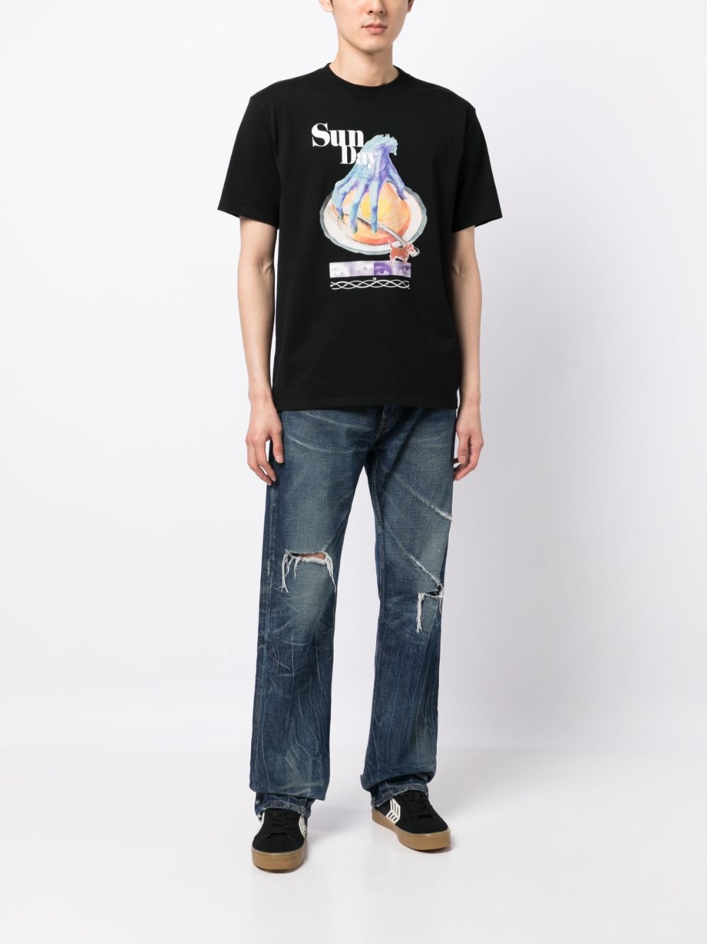 graphic-print cotton T-Shirt - 2
