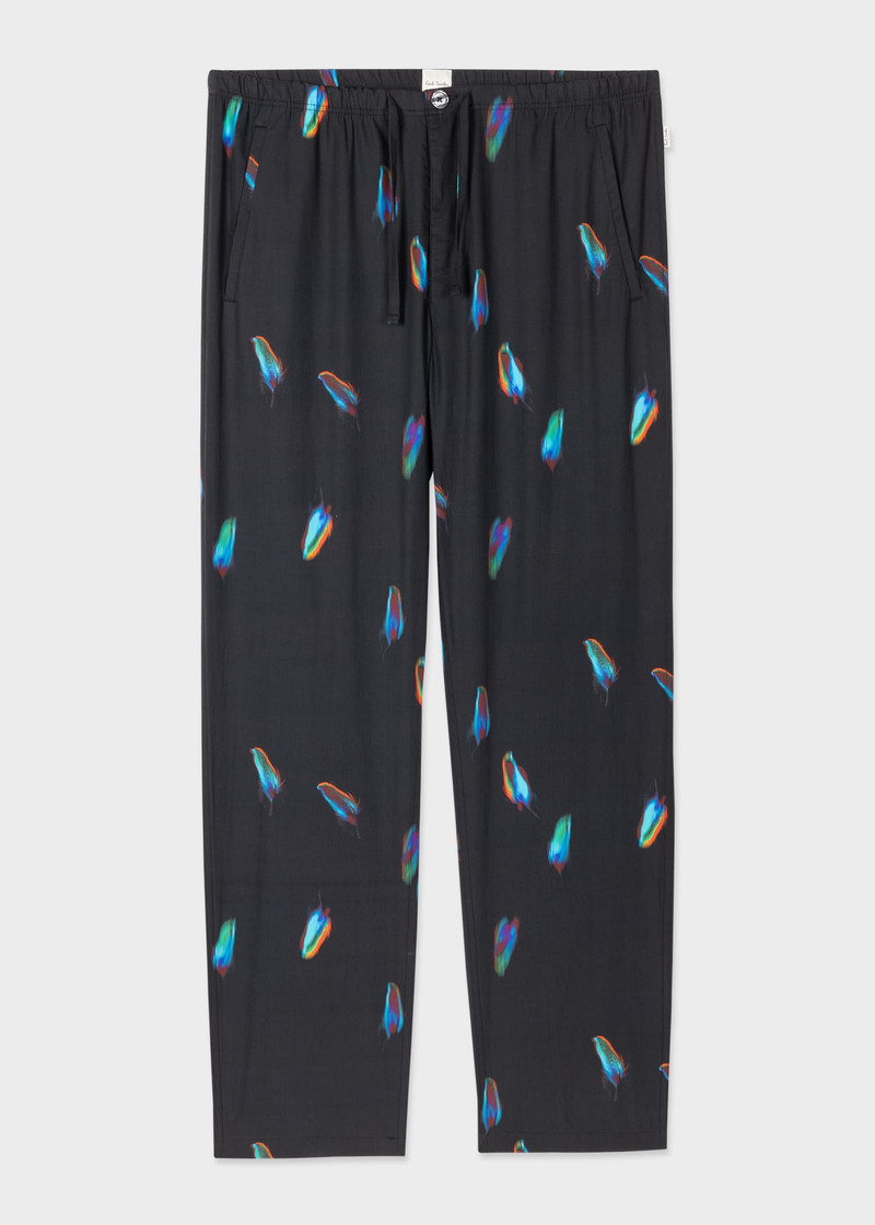 Paul Smith 'Falling Feather' Print Cotton Pyjamas outlook