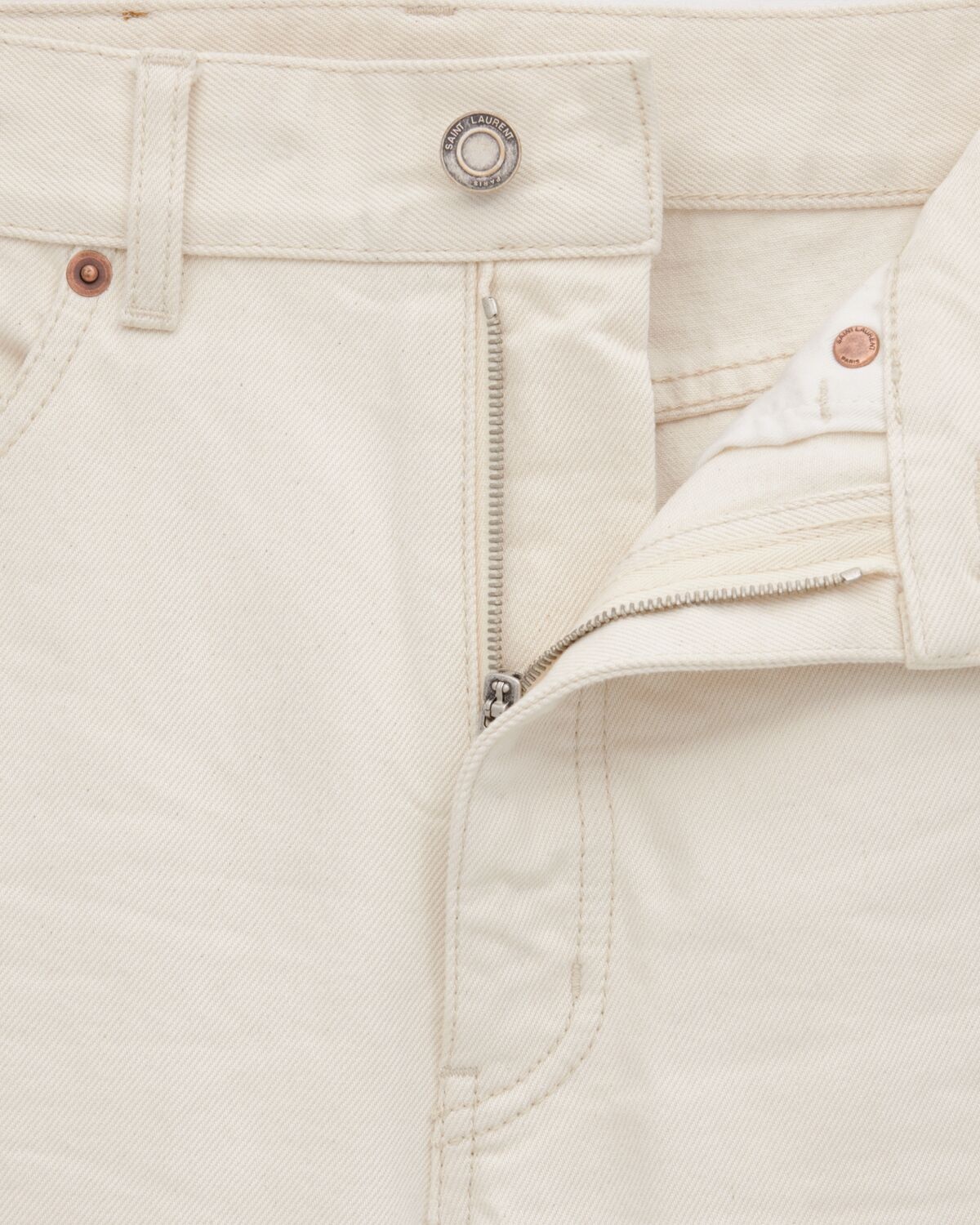 70'S JEANS IN ALMOND MILK DENIM - 3