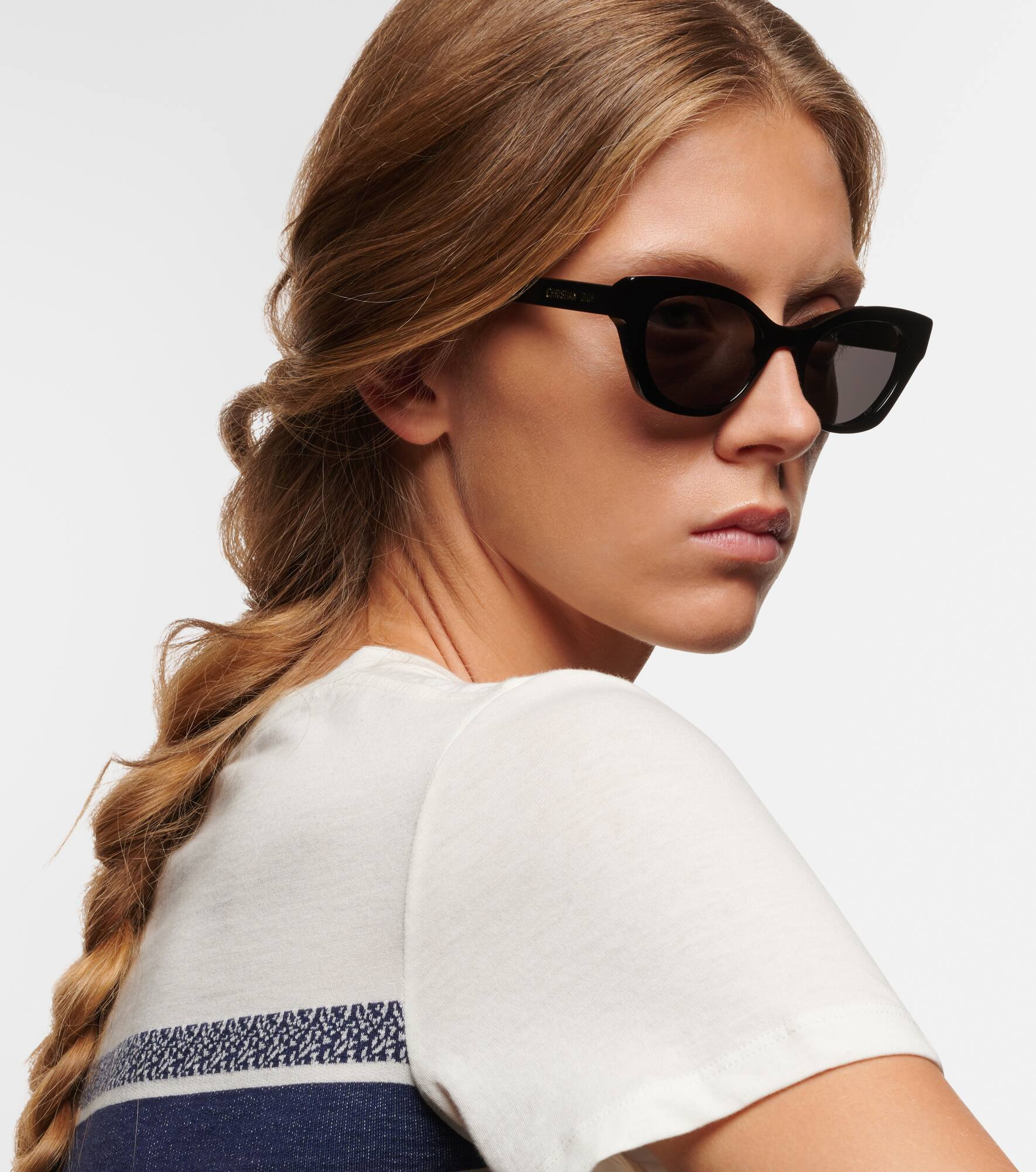 Diormidnight cat-eye sunglasses - 3