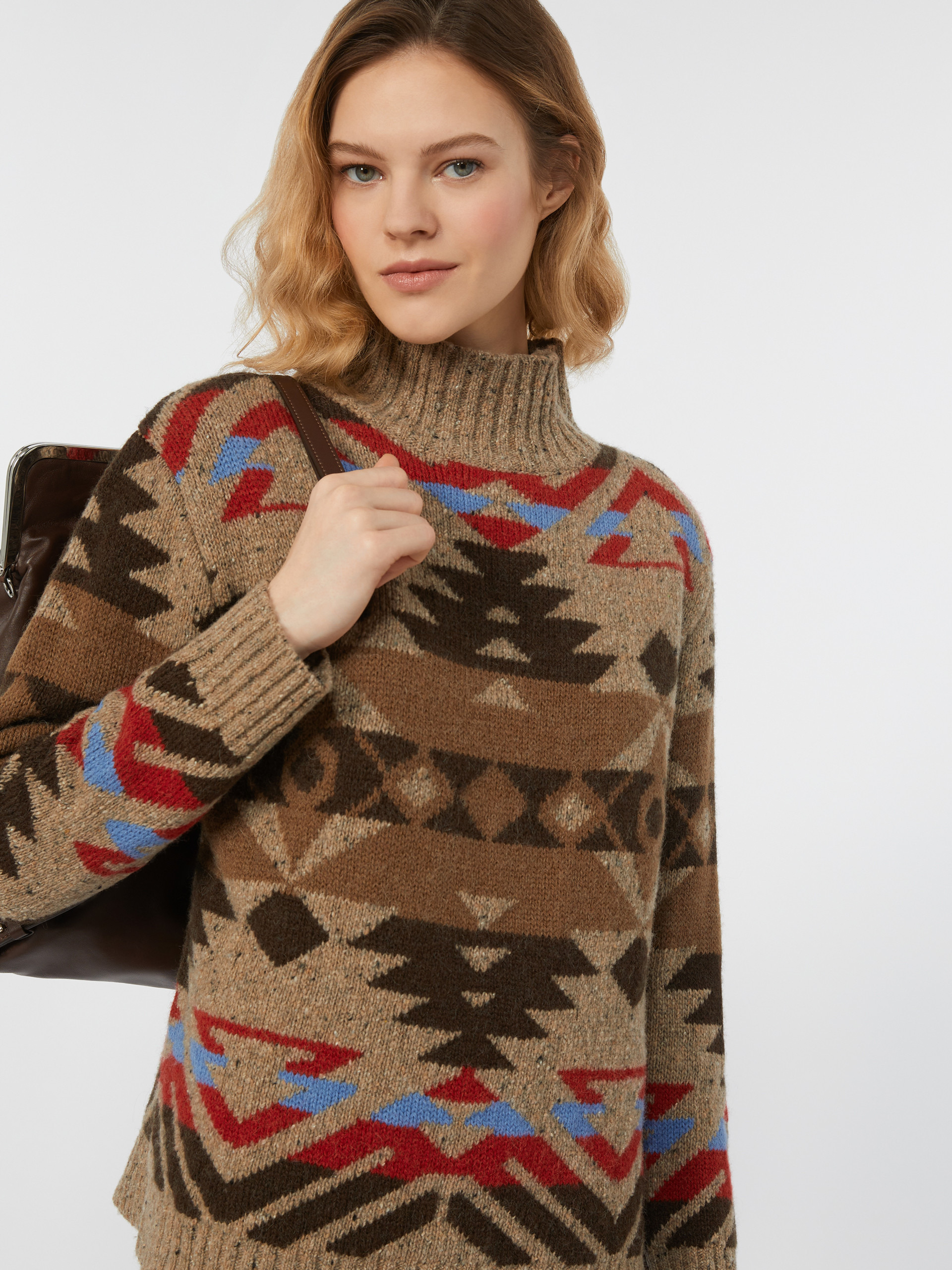 ERITREA Wool and alpaca knit turtleneck - 5