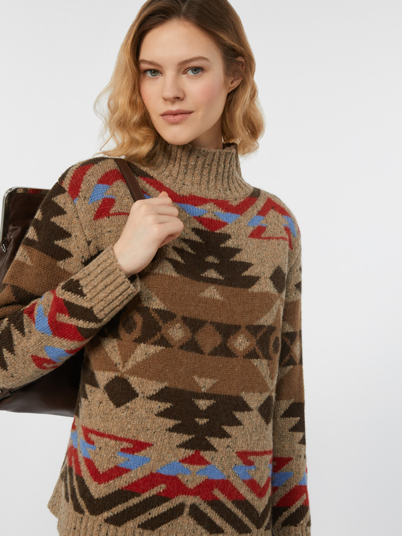 ERITREA Wool and alpaca knit turtleneck 5