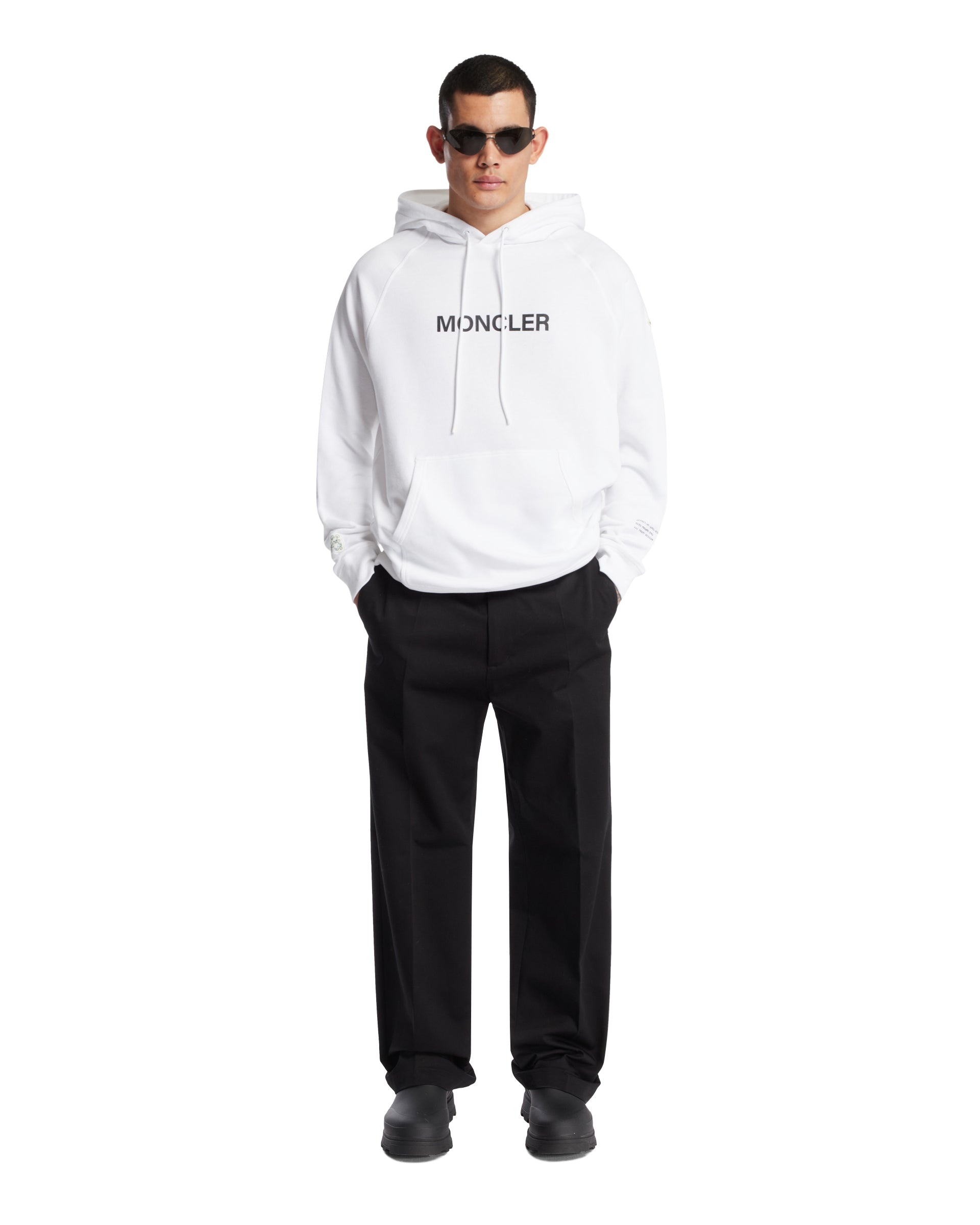 Moncler Genius x FRGMT White Cotton Hoodie - 2