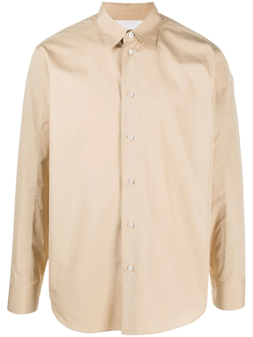 cotton-poplin shirt - 1