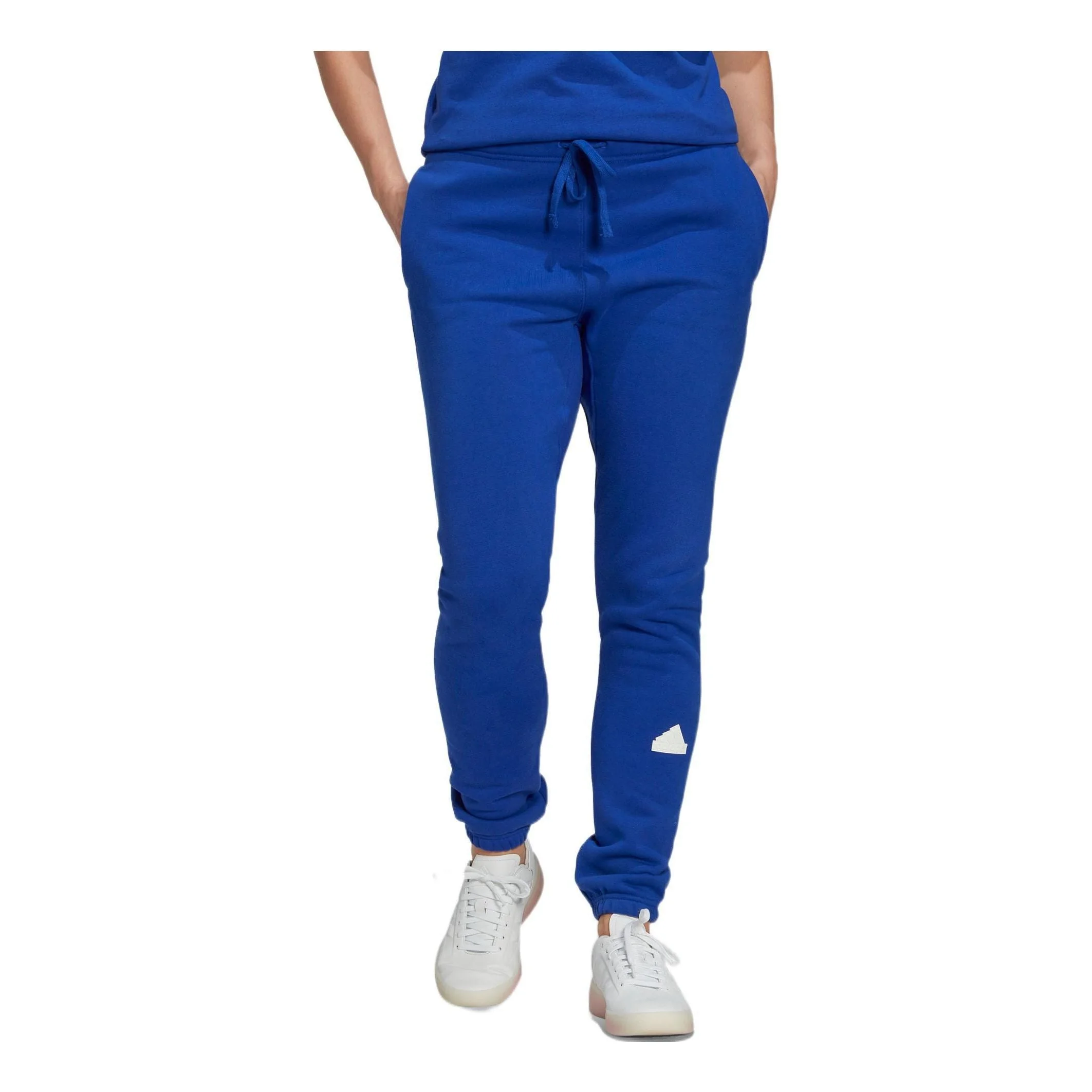 (WMNS) adidas Sweat Pants 'Blue' HM2864 - 1