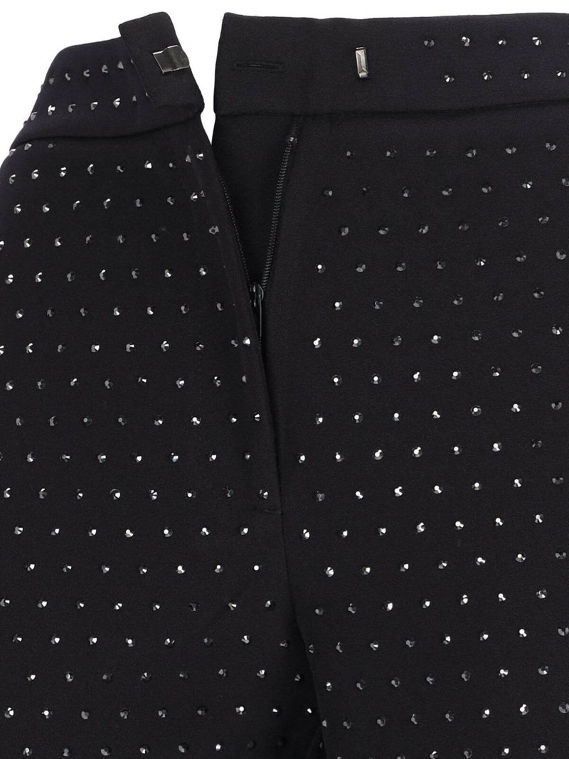 crystal-embellished straight trousers 5