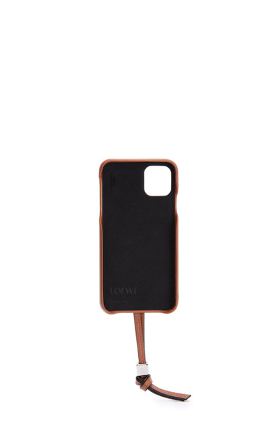 Loewe Handle cover for iPhone 11 in classic calfskin outlook