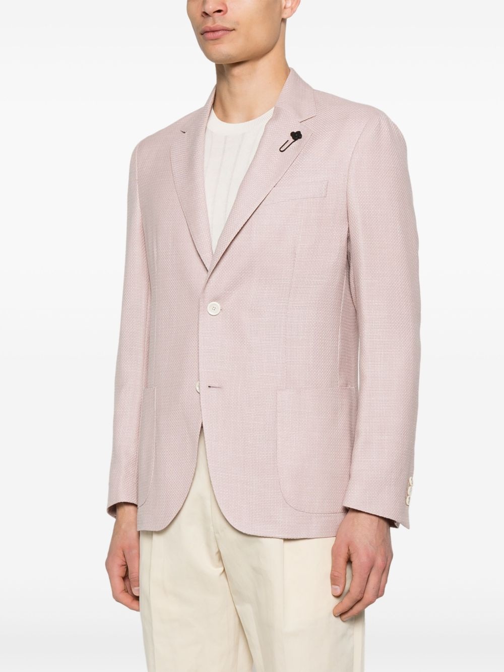 single-breasted blazer - 3