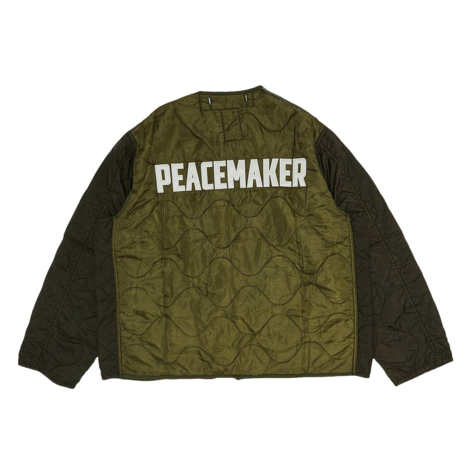 OAMC Woven Re Work Zipped Liner 'Sea Green' - 2