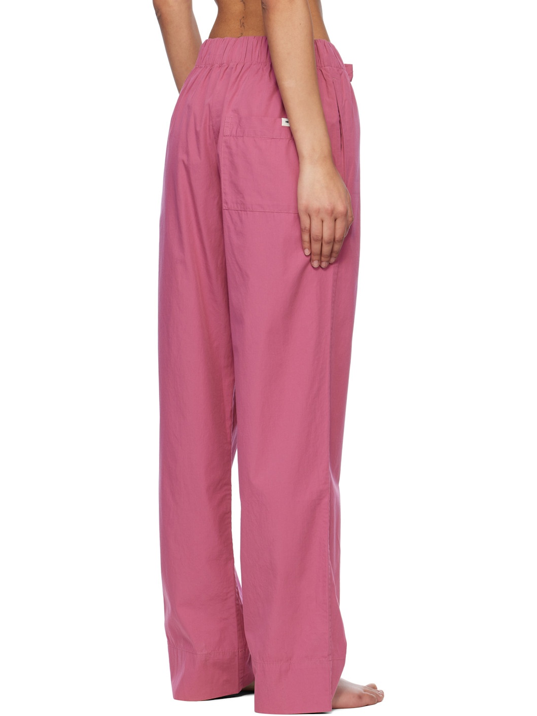 Pink Poplin Pyjama Pants - 3