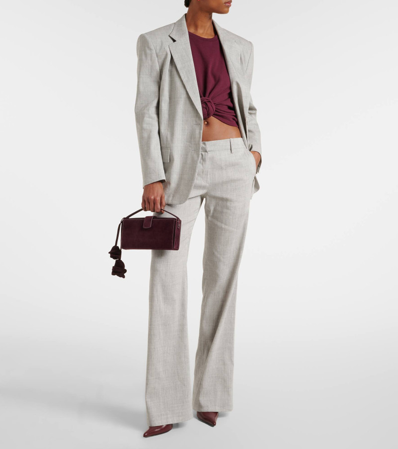 MAGDA BUTRYM Apolonia Small suede clutch outlook