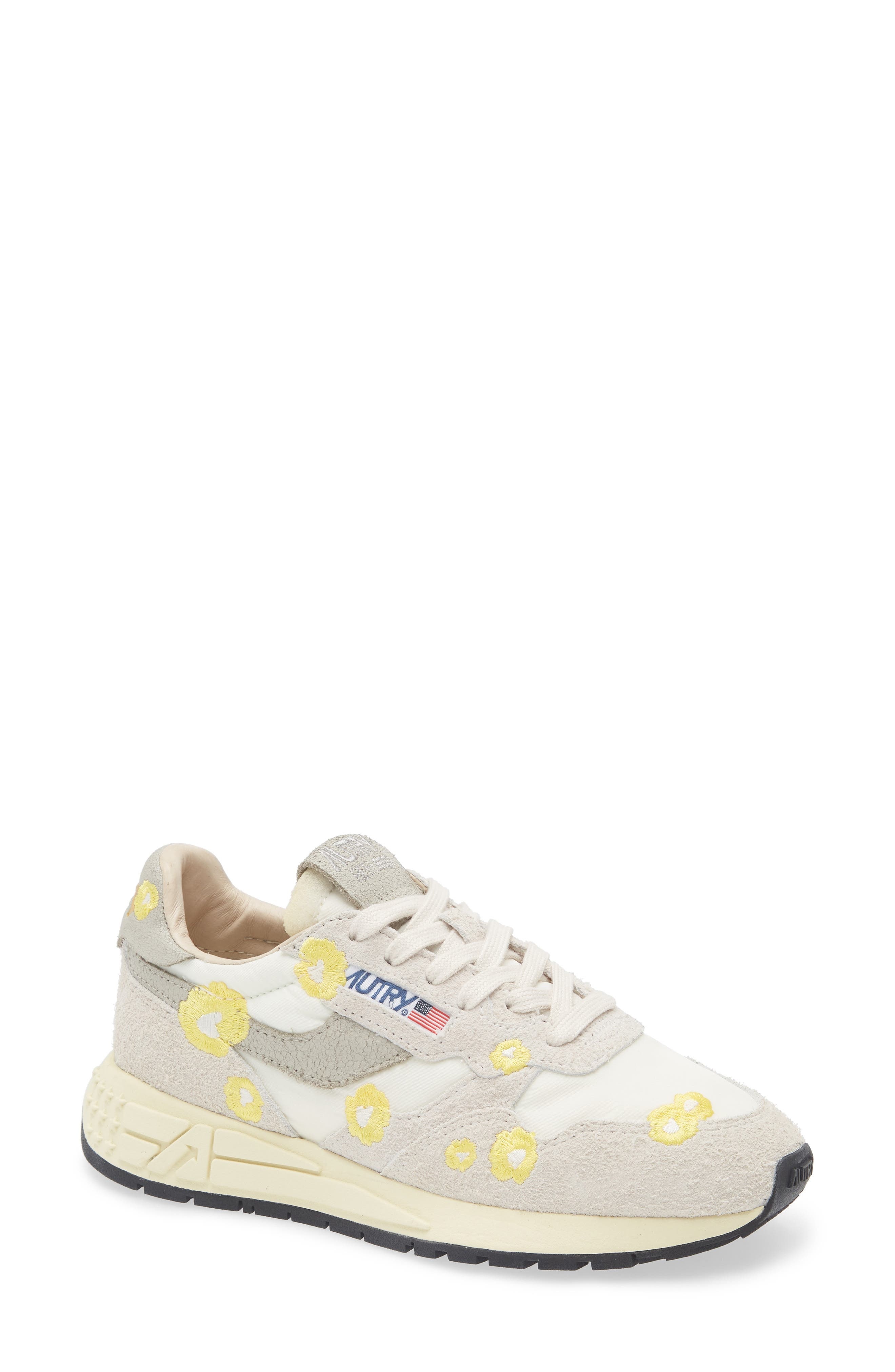 AUTRY Reelwind Low Sneaker in White at Nordstrom - 1