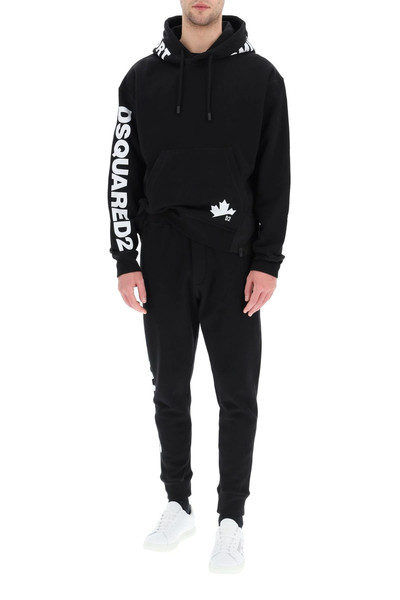 DSQUARED2 SWEATPANTS WITH D2 LEAF PRINT outlook