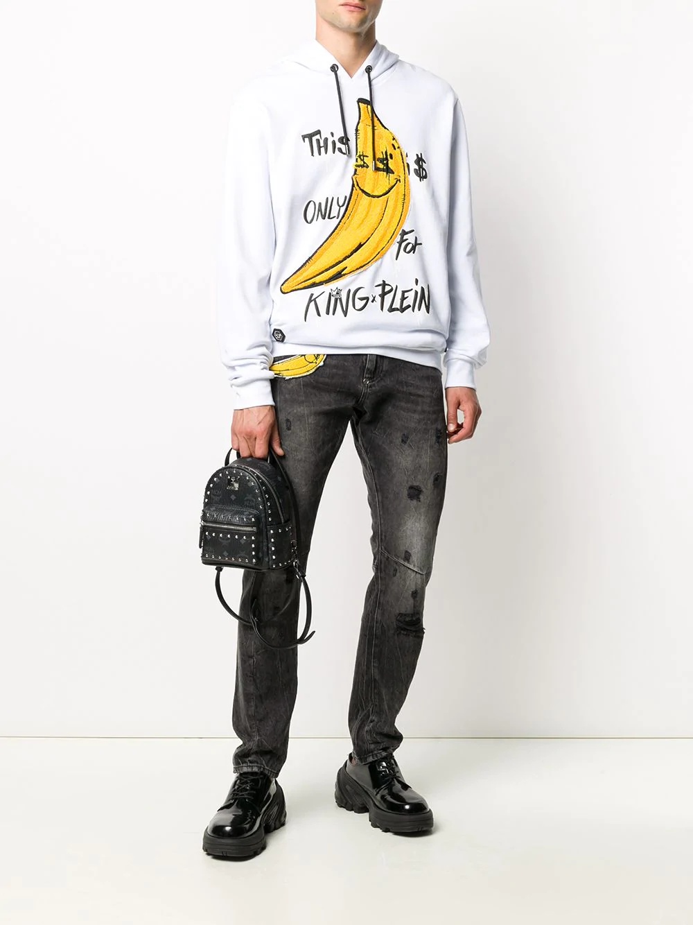 King Plein hooded sweatshirt - 2