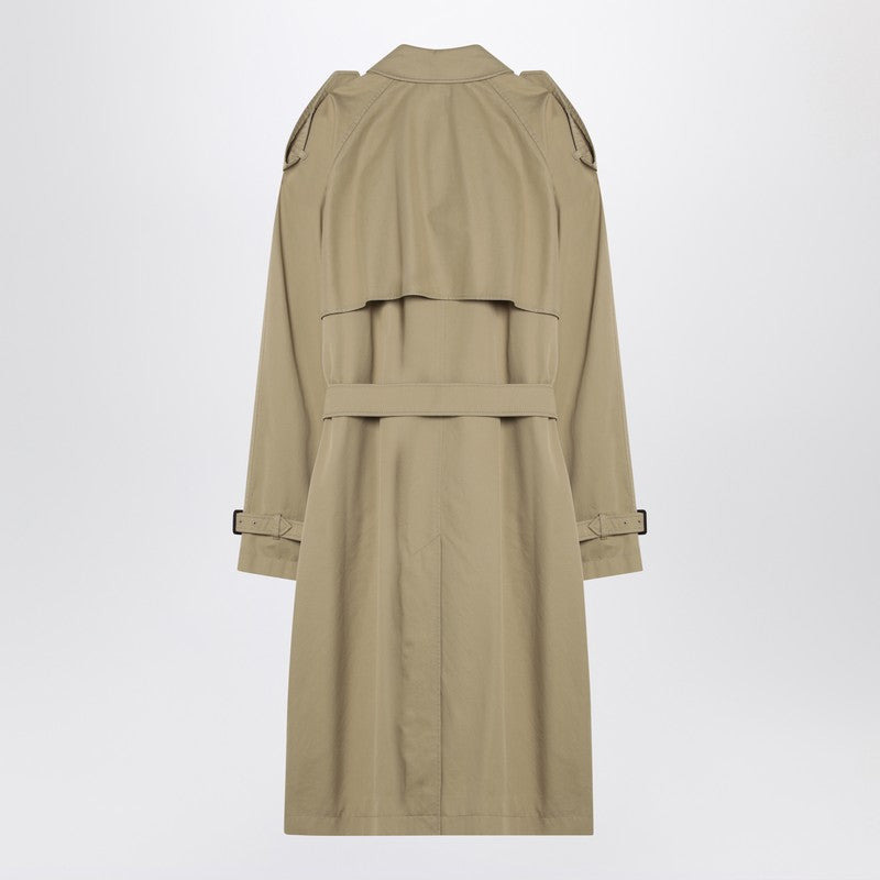 Burberry Double-Breasted Trench Coat In Hamper Color Men - 2