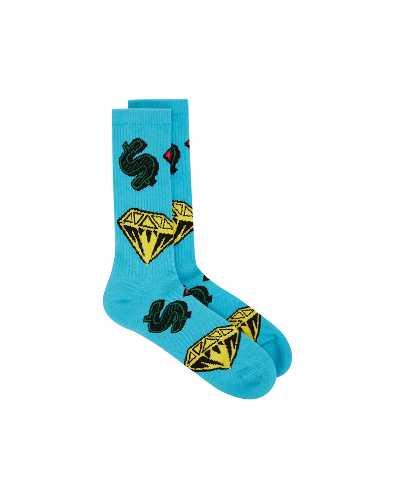 DIAMONDS & DOLLARS SOCKS 1