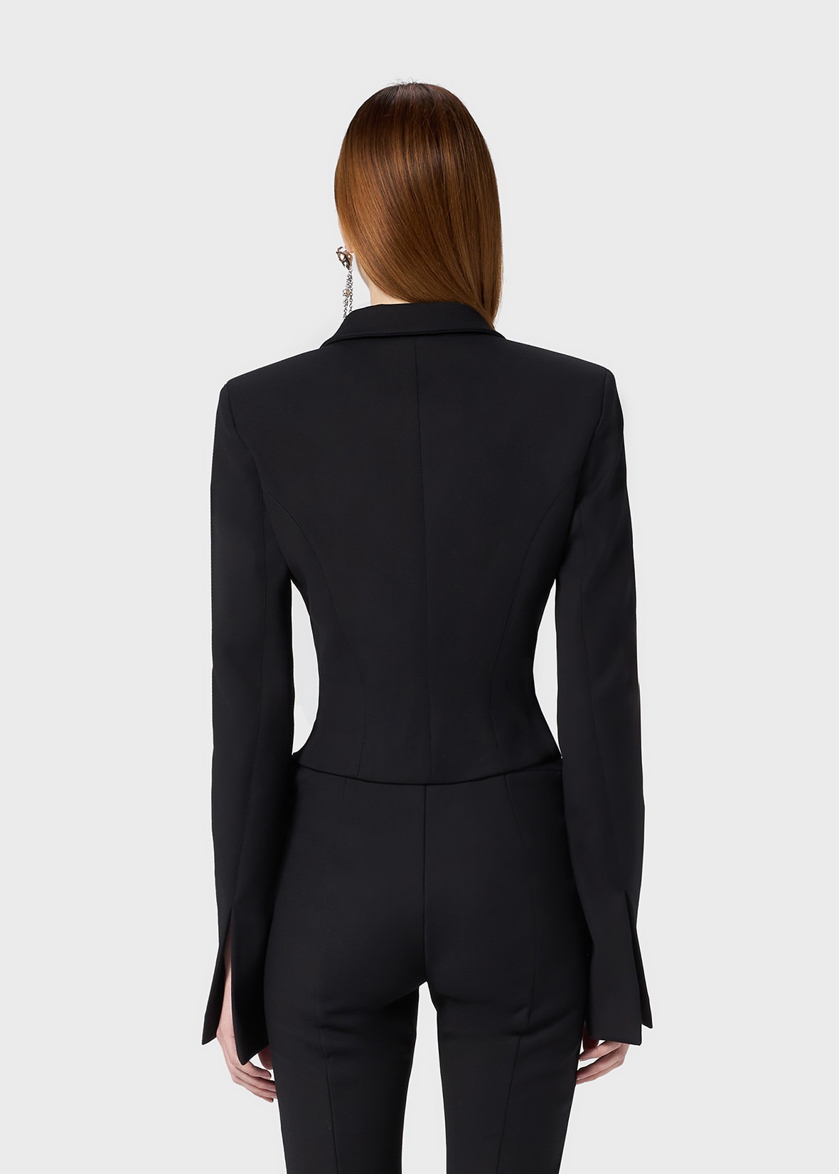 JACKET WITH EYELETS AND STRAPS - 4