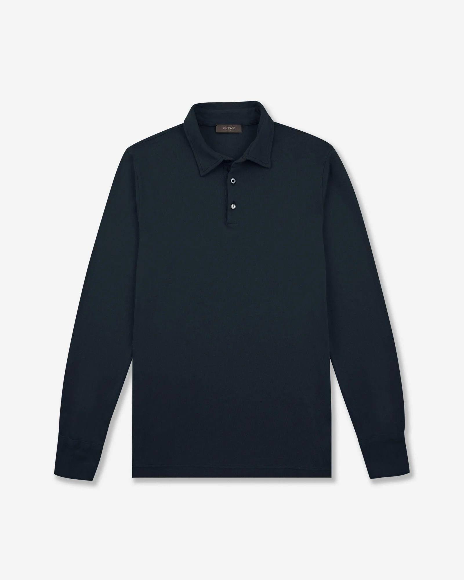 Slim fit Interlock cotton polo shirt - 1