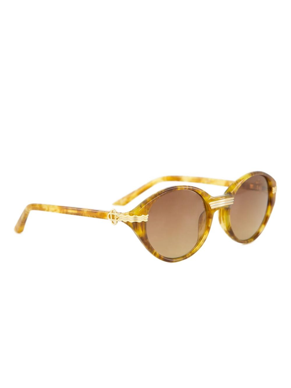 Cannes oval-frame sunglasses - 2