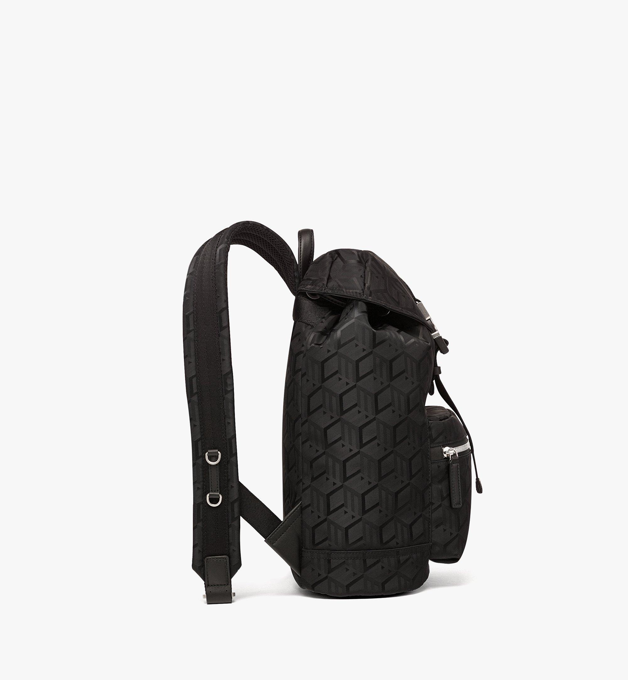 MCM Brandenburg Backpack in Cubic Jacquard Nylon