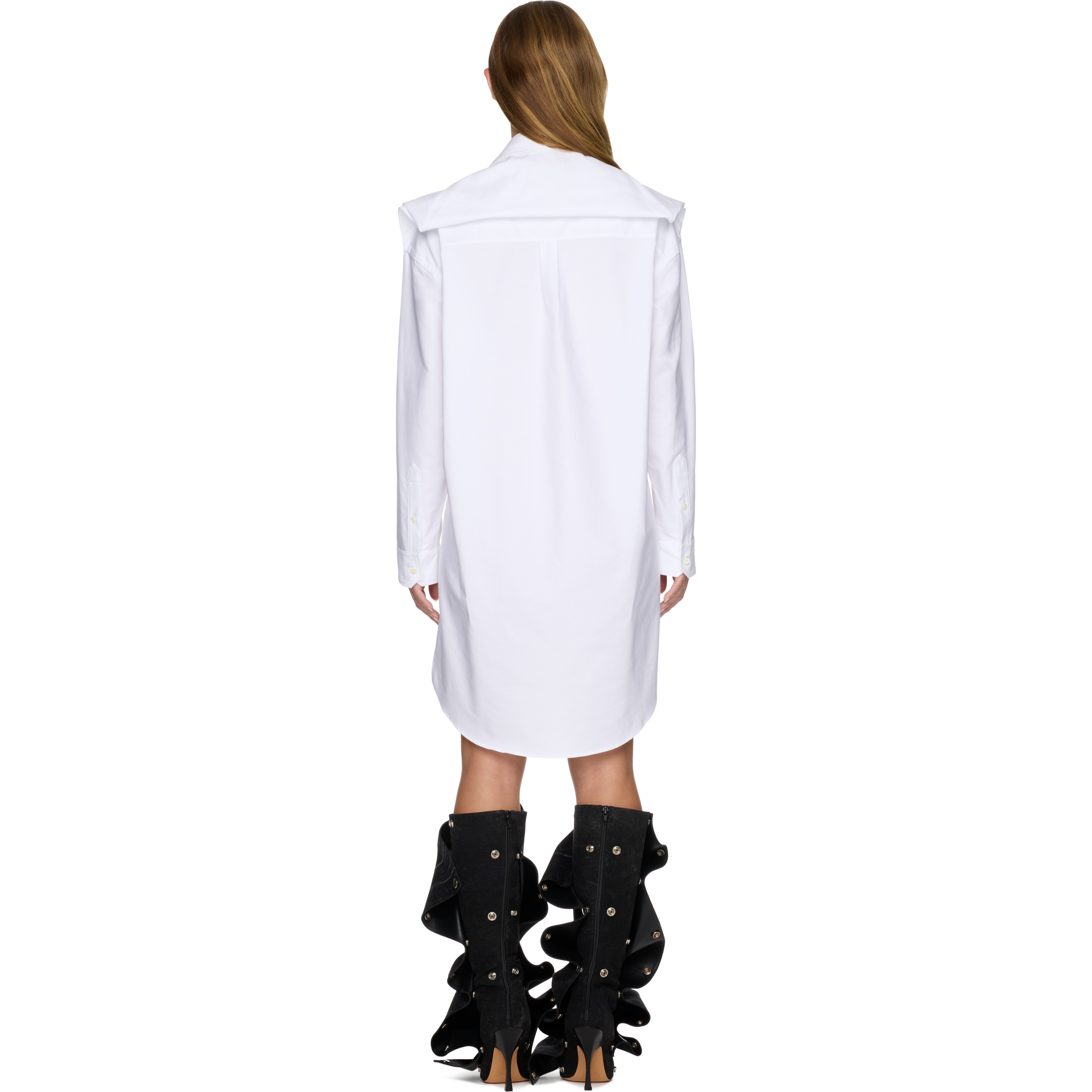 Evergreen Chain Shirt Dress - 3