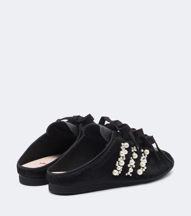x Simone Rocha Japan calf hair mules 4