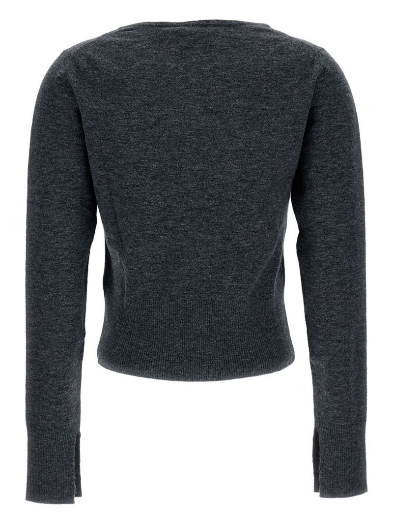 Erdem V-neck embellished sweater outlook