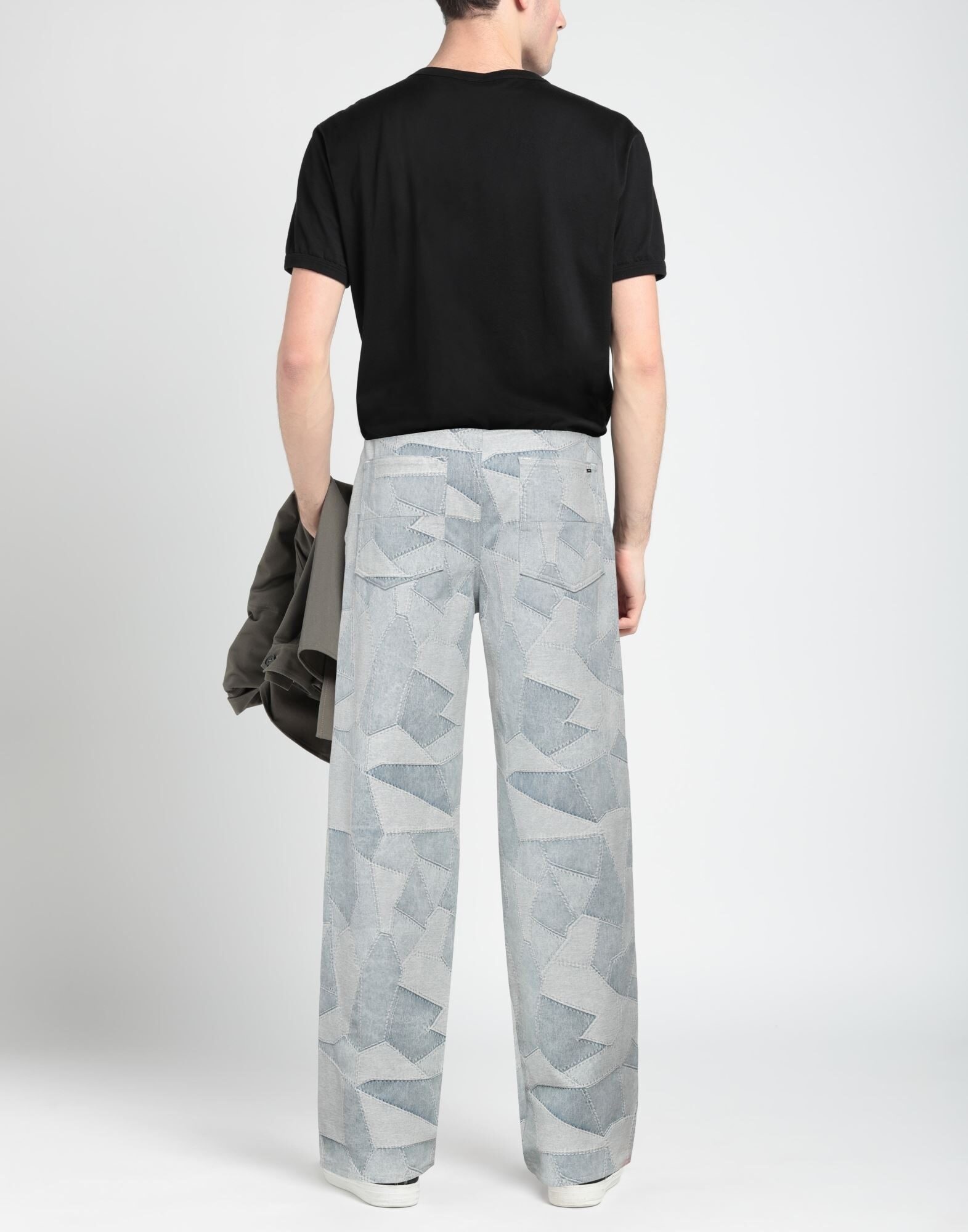 Blue Men's Denim Pants - 3