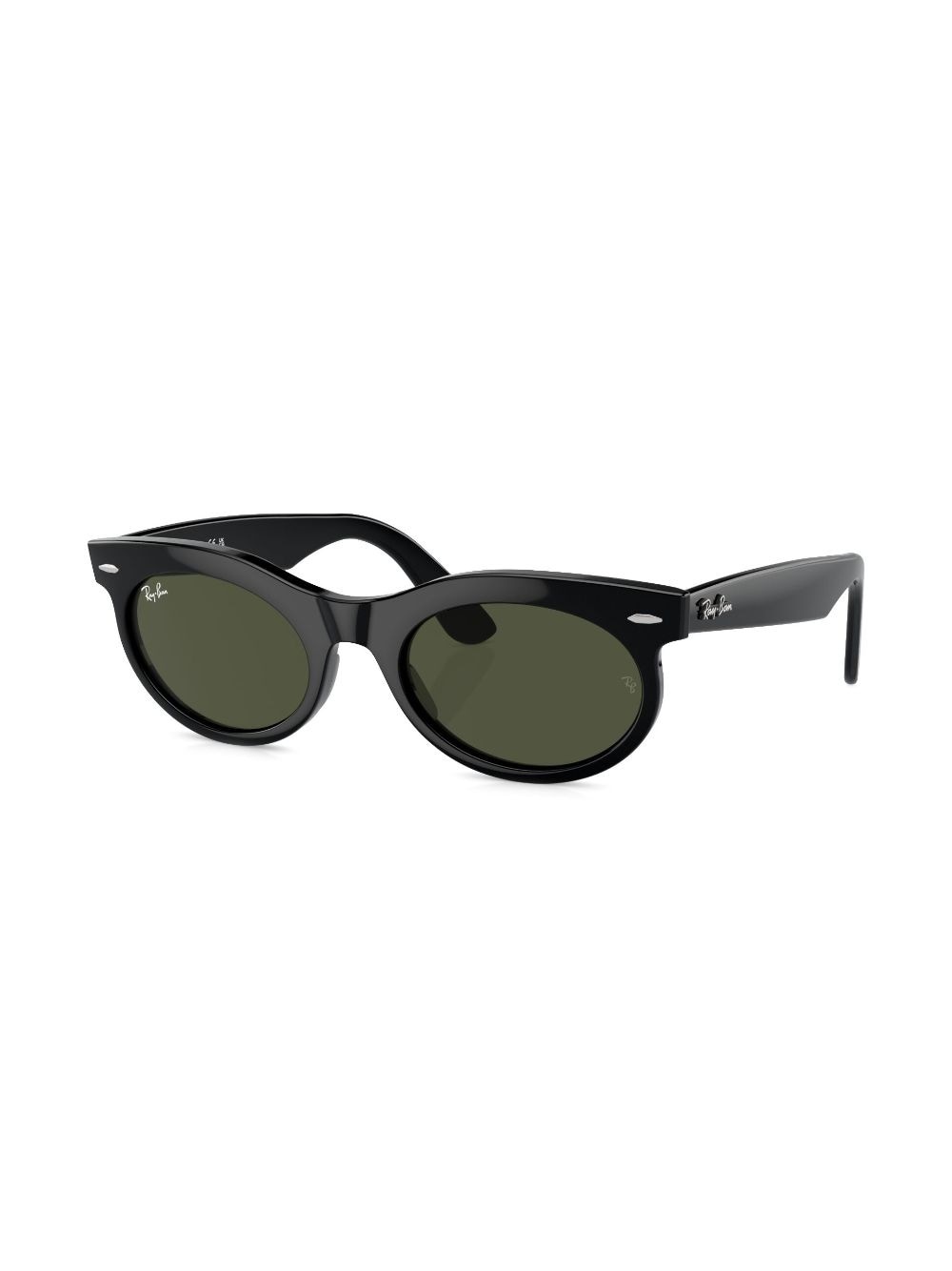 Wayfarer oval-frame sunglasses - 2