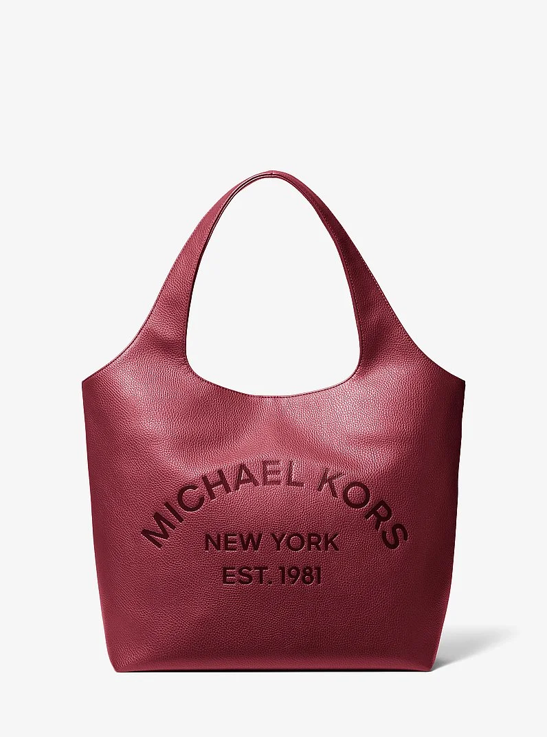 Cooper Small Logo Embossed Tote Bag - 1