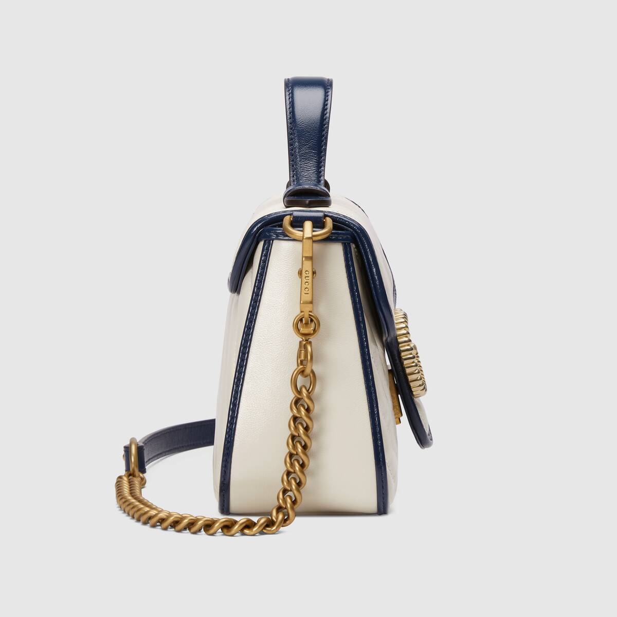 GG Marmont mini top handle bag - 4