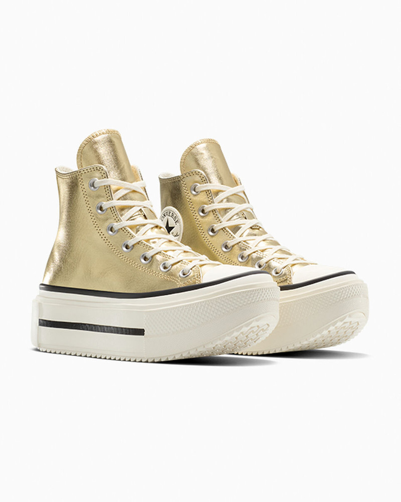 Chuck Taylor All Star Lift Double Stack Platform Metallic 5