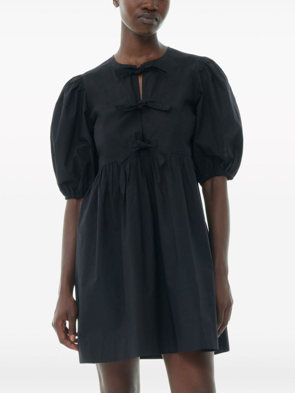 Organic cotton mini dress - 3