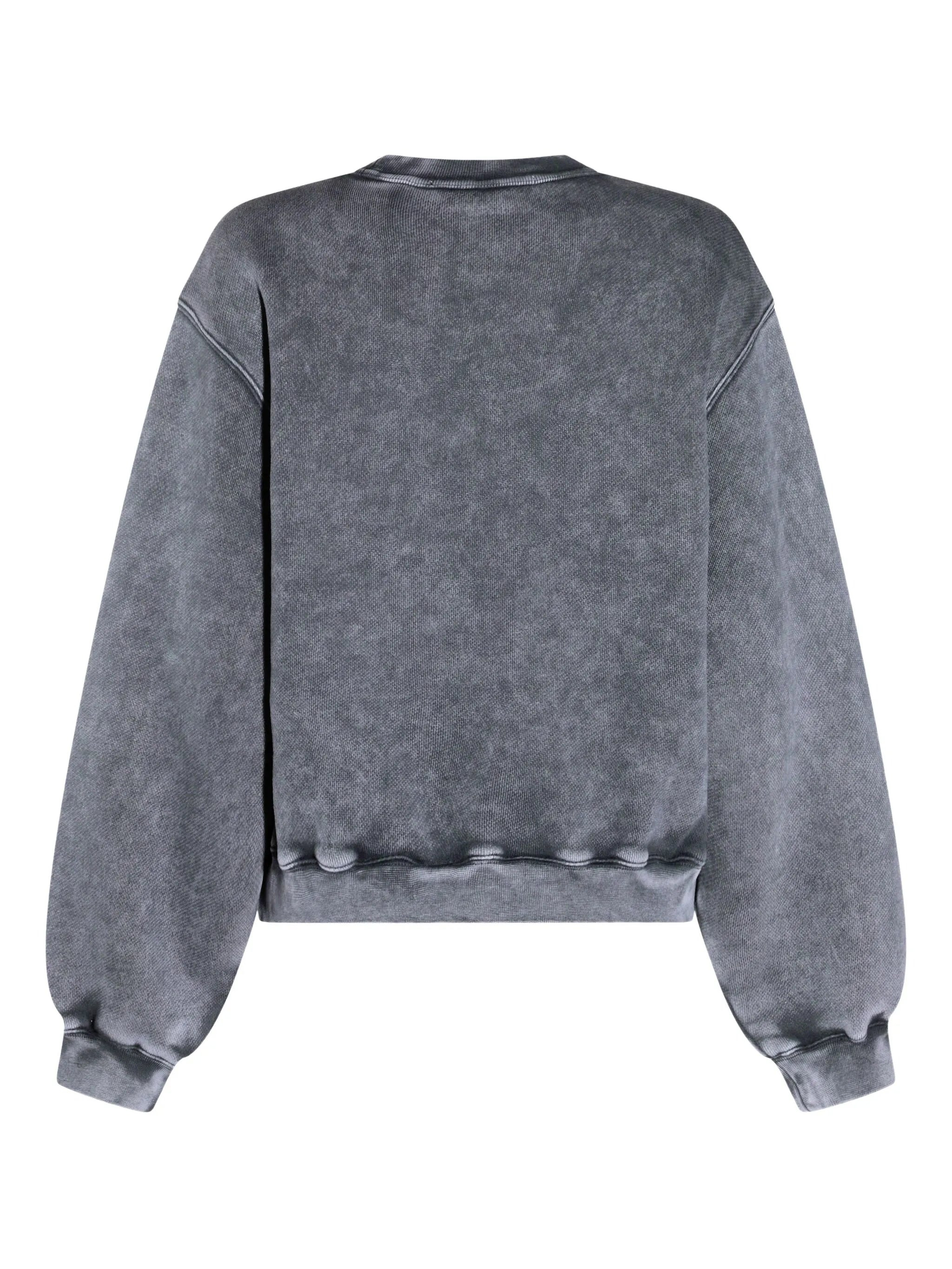 logo-embroidered sweatshirt - 2