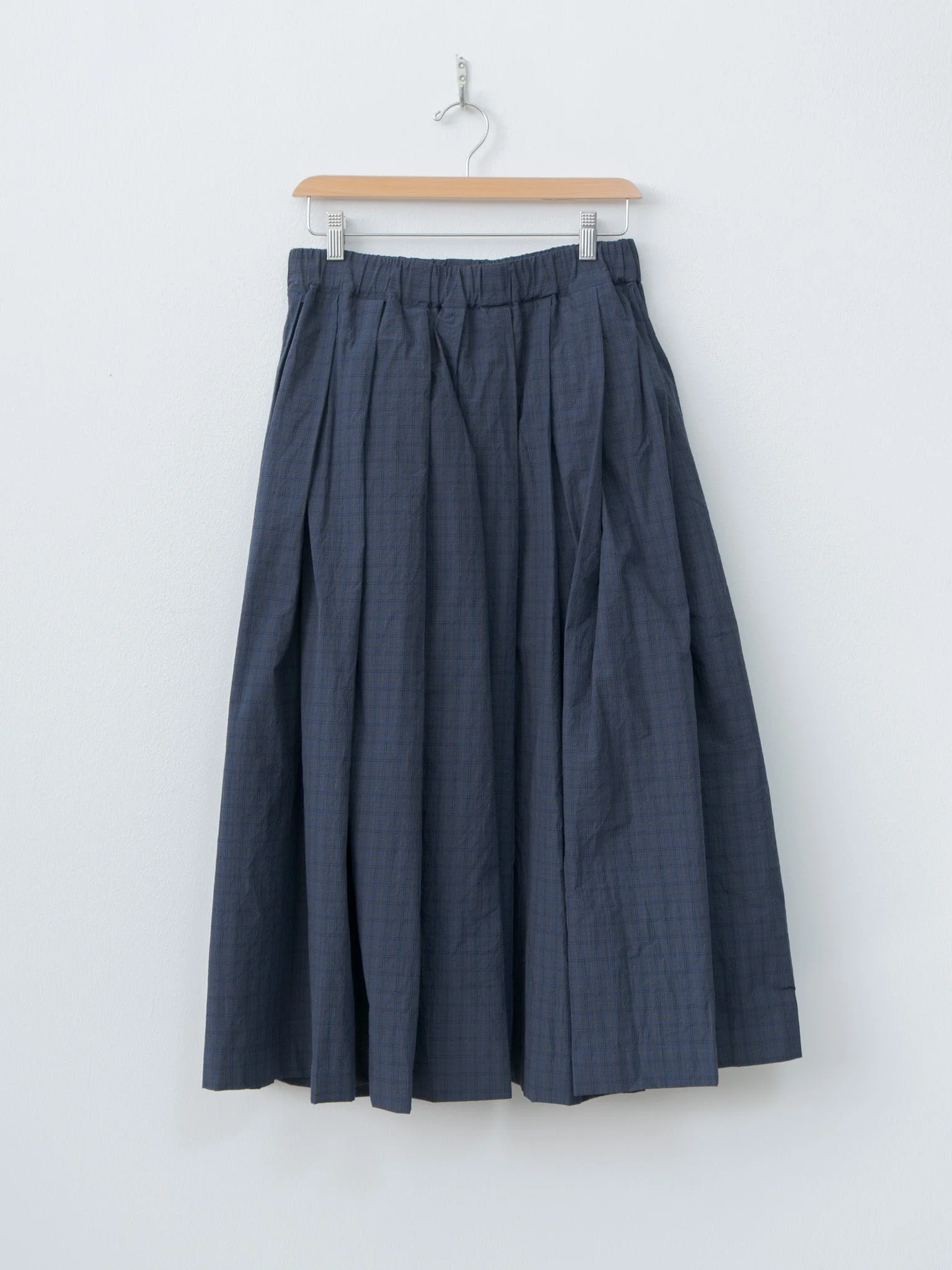 Matilde Skirt - Navy Check - 1