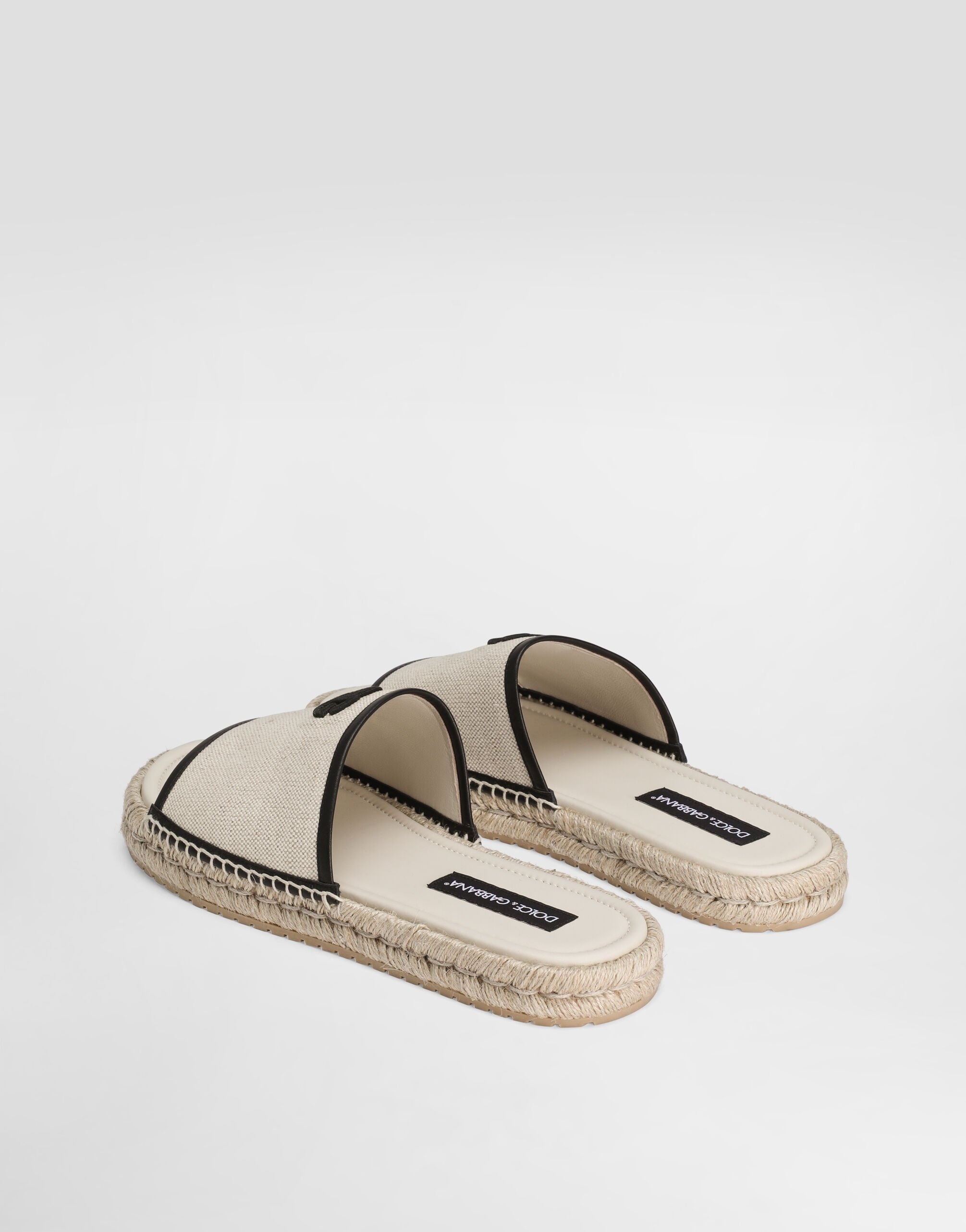 Salt&pepper fabric espadrille sandal - 3