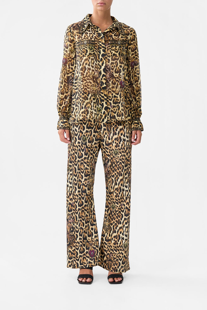 CAMILLA CURVED COLLAR BLOUSE WITH POCKETS outlook