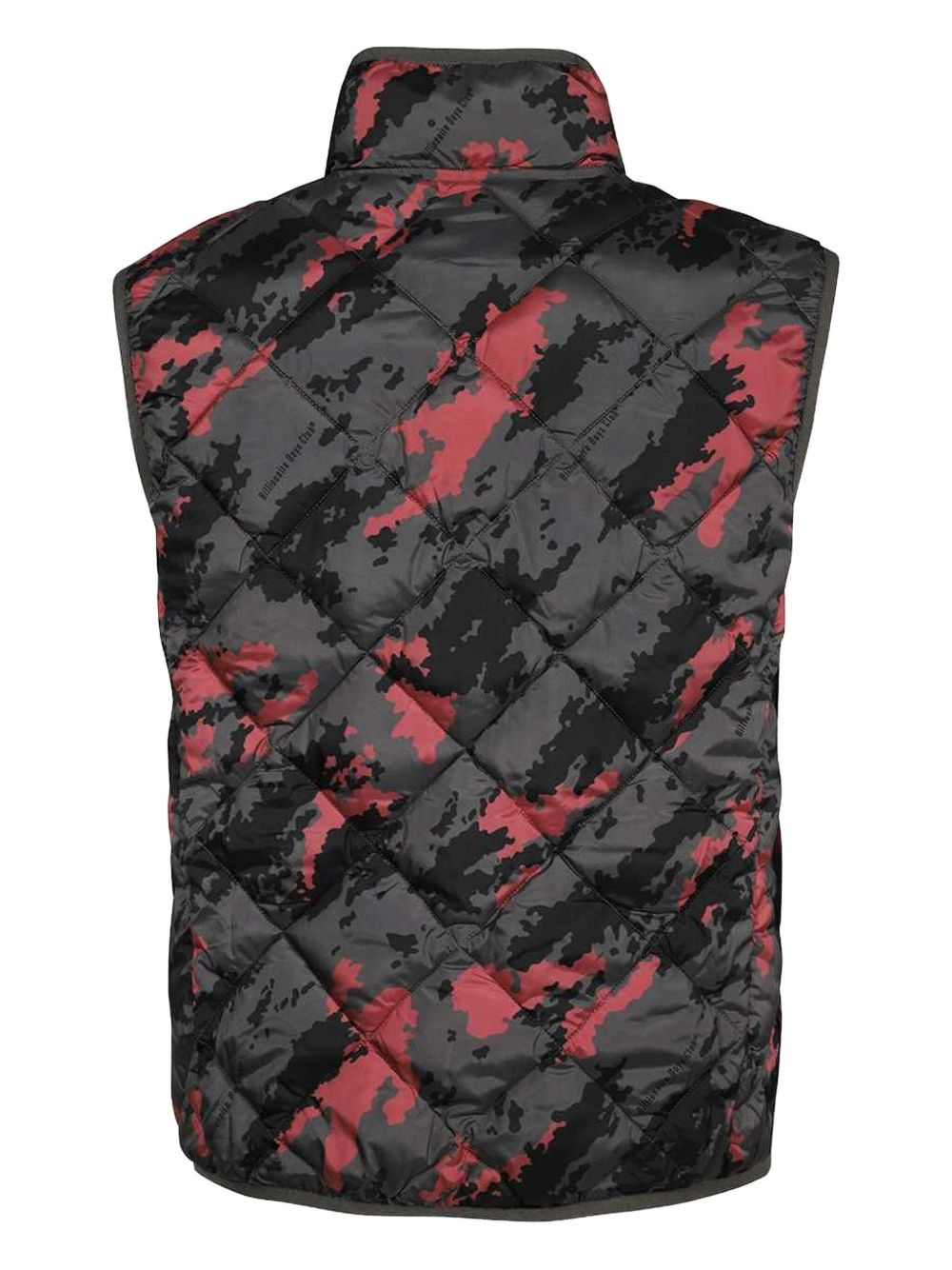 quilted camouflage gilet - 2