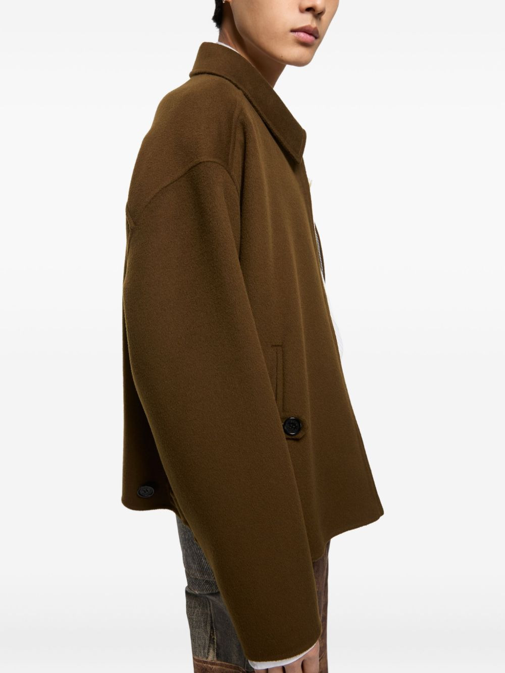 zip-front jacket - 4